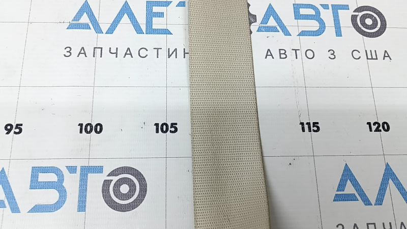 Rear right seat belt for Mercedes W167 GLE 350 450 20-24 with squib, beige, for cleaning