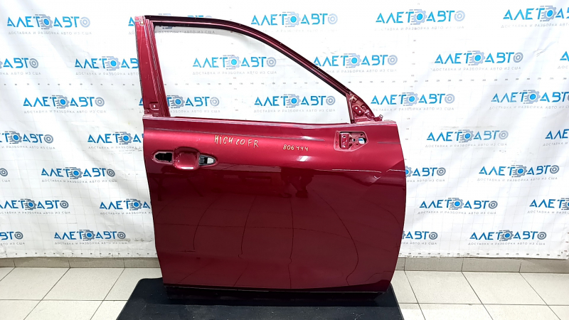 Toyota Highlander 20-25 red 3T3 front right door