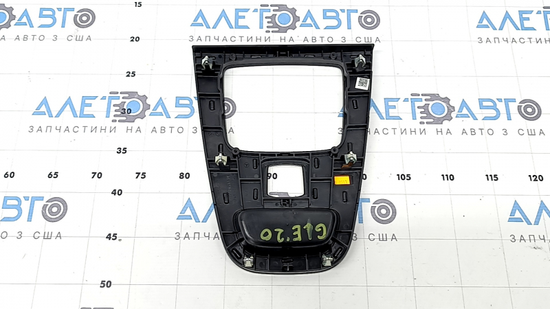 Mercedes W167 GLE 350 450 20-24 center console trim, glossy black, scratches, needs cleaning