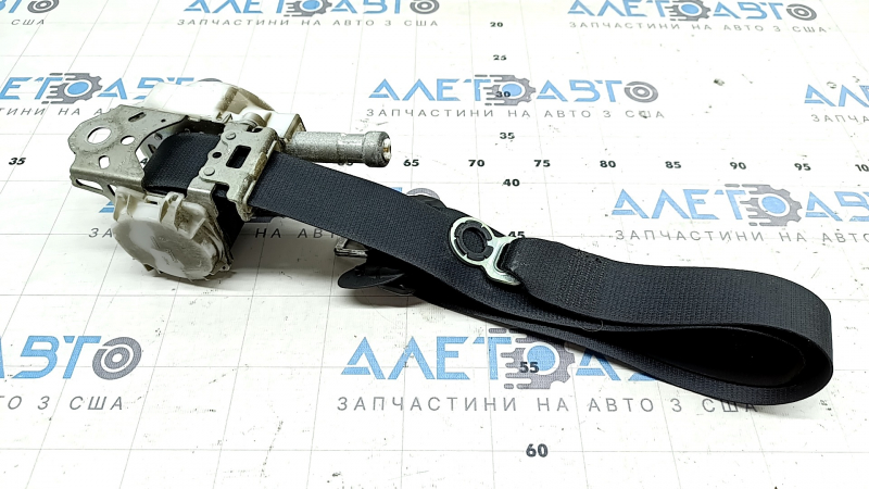 Driver's seat belt for Toyota Highlander 20-25, black, dry-cleanable, soot