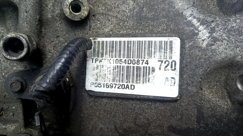 Automatic transmission assembly for Dodge Grand Caravan 11-20 3.6 FWD 124kW without torque converter