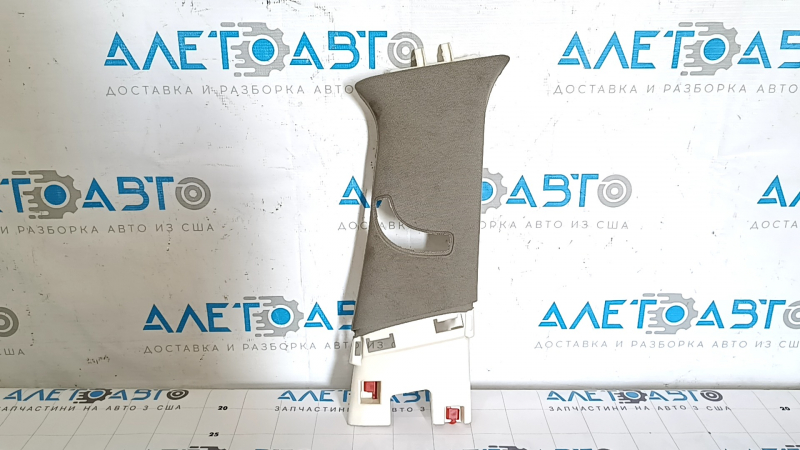 Cadillac ATS 13-18 center pillar trim, upper belt, right, gray, for cleaning