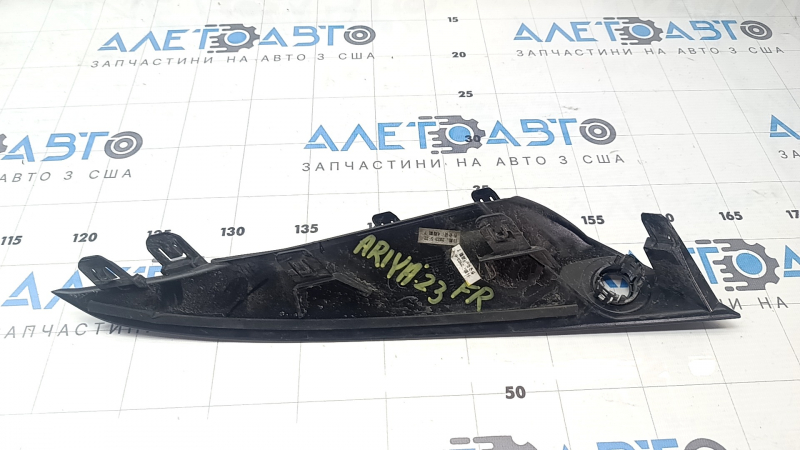 Right front bumper trim for Nissan Ariya 23-25 with parking sensors