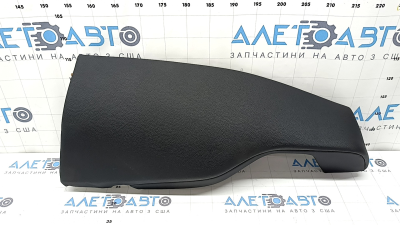 Right rear seat side panel for BMW 3 F30 16-18, black leather, dented