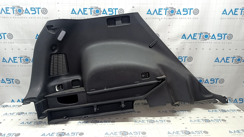 Left arch trim for Kia Sportage 17-19, black, with lamp, scratches