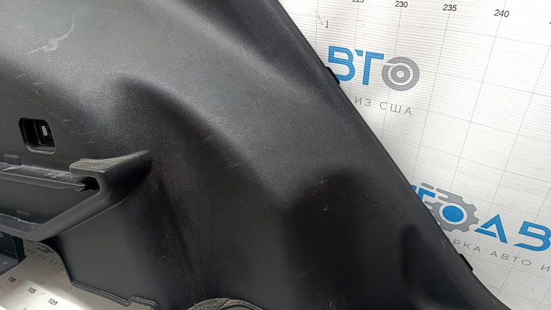 Left arch trim for Kia Sportage 17-19, black, with lamp, scratches