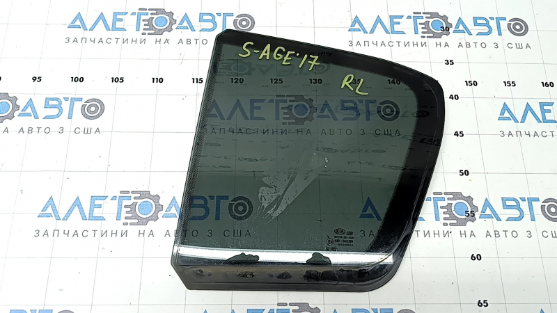 Kia Sportage 17-22mm rear left triangle door glass tinted