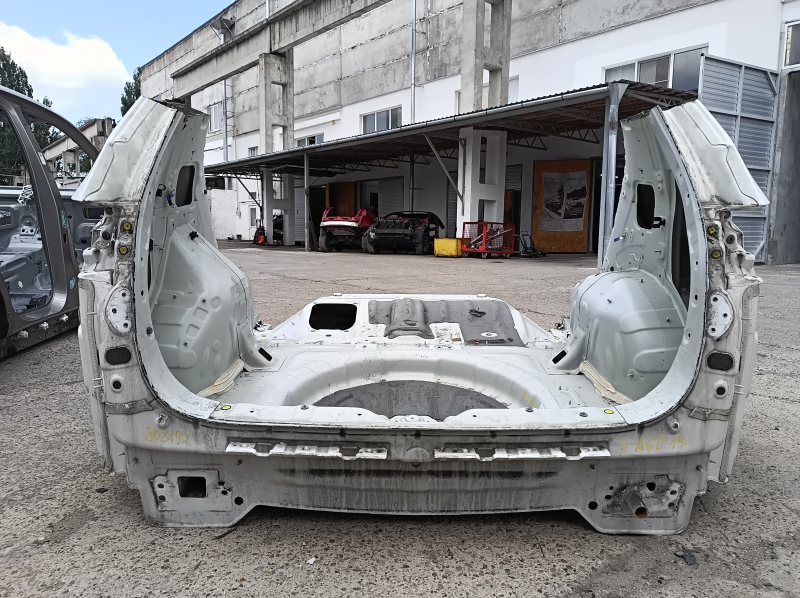 Kia Sportage 17-19 rear panel on the body, white