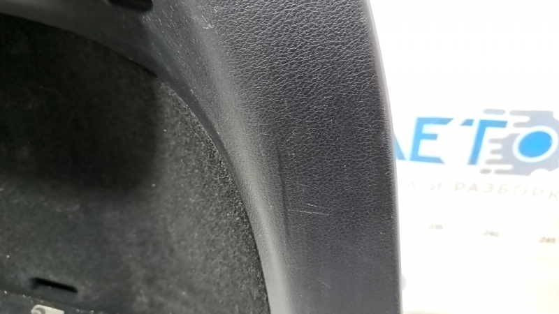 Right arch trim for Lexus NX200t NX300h 15-17, black, scratches, dents