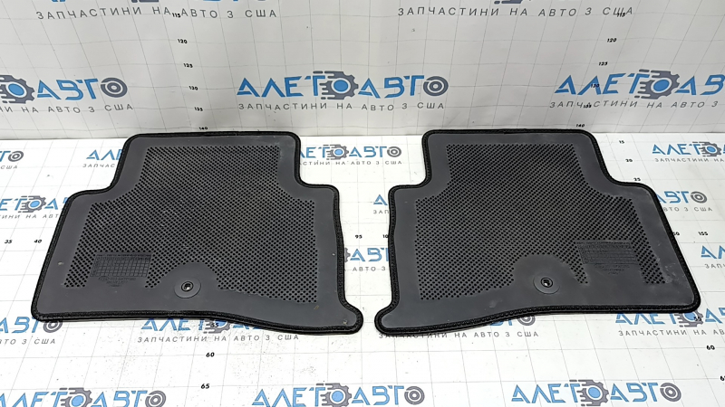 Set of Kia Sportage 17-22 floor mats, black, ready for cleaning