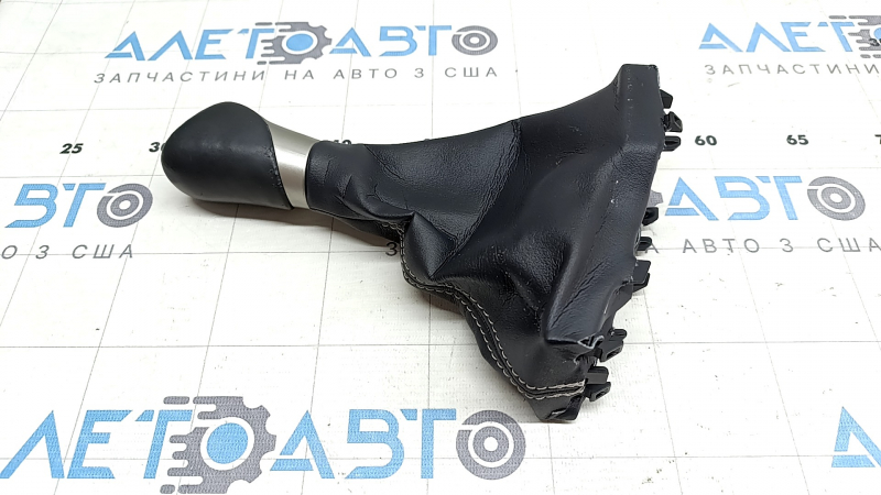 Lexus NX200t NX300h 15-17 black leather gear knob with cover, scuffs
