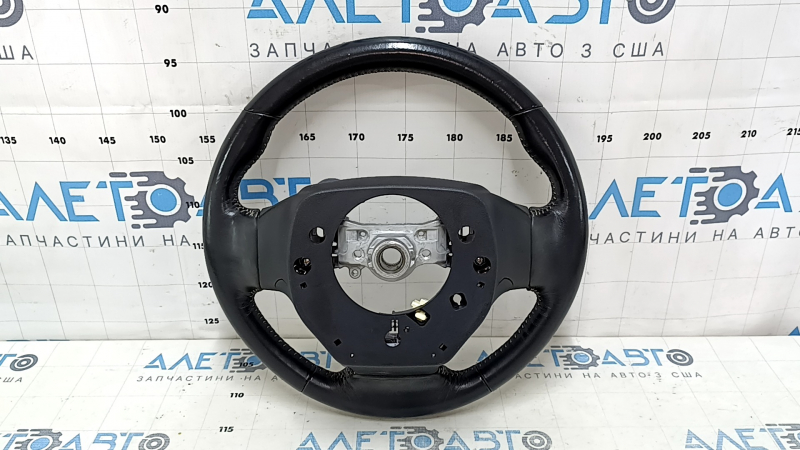 Lexus NX200t NX300h 15-17 black leather heated steering wheel without paddles, scratched
