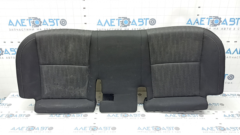 Kia Sportage 17-22 rear seat cushion, black cloth, LX, gray stitching, dry-cleanable