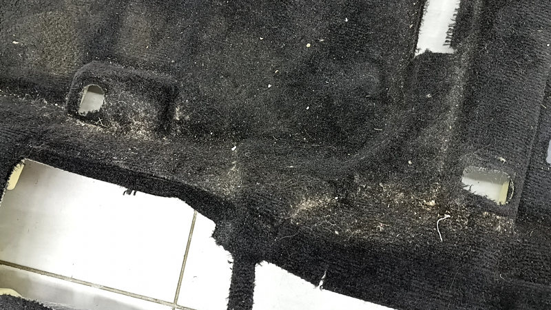 Kia Sportage 17-22 black floor covering, ready to clean