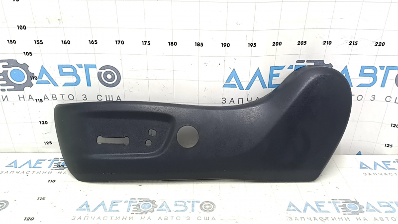 Driver's seat side trim, left, Lexus NX200t NX300h 15-21, black