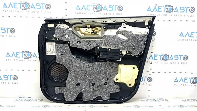 Front left door panel for Lexus NX200t NX300h 15-17, black with beige insert, black leather armrest, memory seat, cleanable
