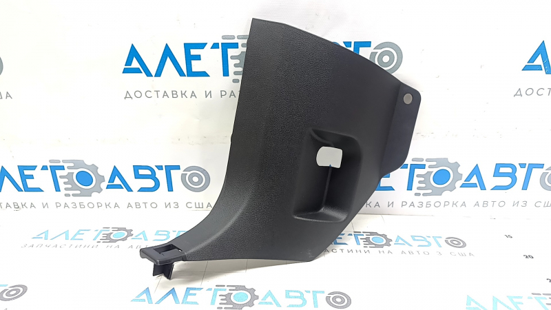 Lower left front pillar trim for Nissan Ariya 23-25, black