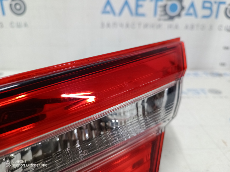 Right inner trunk lid light for Toyota Camry v70 18-20 halogen, light, scratches