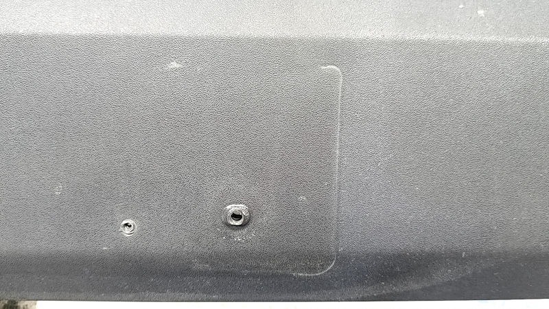 Toyota Rav4 19-21 USA built front bumper lower grille, structure, holes, scratches