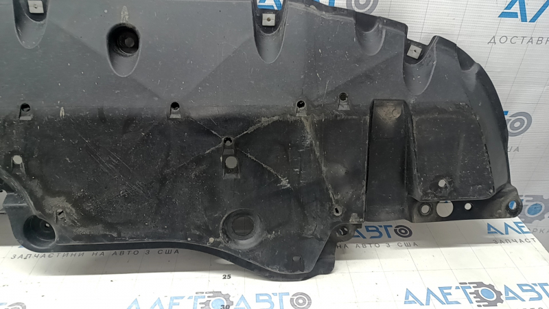Toyota Rav4 19-24 front bumper guard with tears and wear