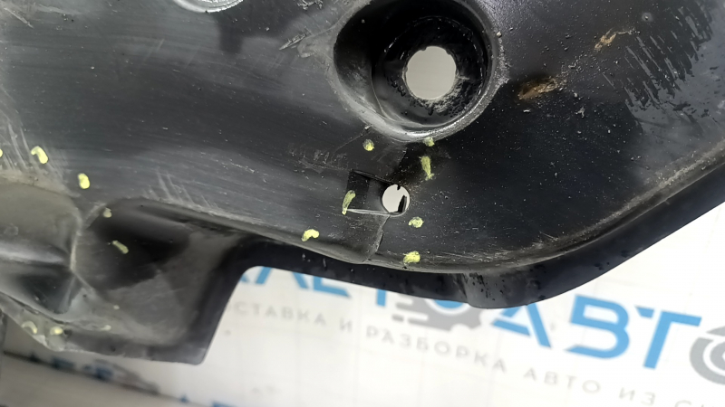 Front left underbody protection for Toyota Rav4 19-25 hybrid, USA built, tears, cracks, dents, scuffs