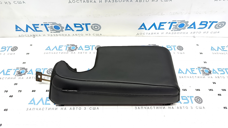 Rear seat side panel with airbag, left, Nissan Ariya 23-25, black leatherette