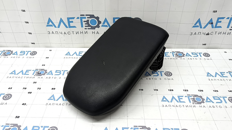 Armrest for Toyota Rav4 19-25, black leather, dry-cleanable