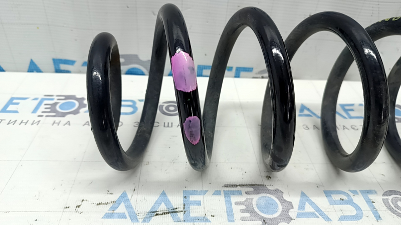 Left rear spring for Toyota Rav4 19-25 hybrid AWD, USA built, 2-speed, pink