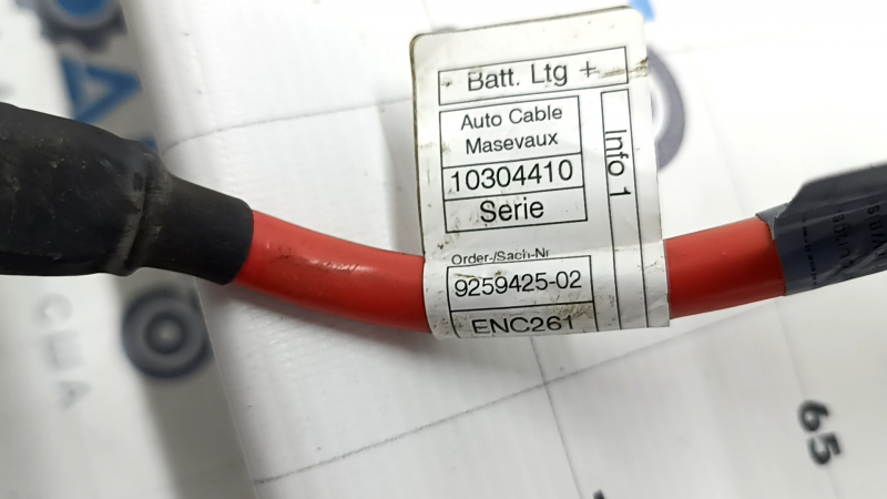 Positive battery terminal with cable BMW 4 F32/33/36 14-20 contact with water