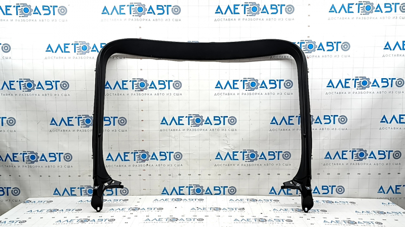 Upper trim of the trunk door of the Audi A5 F5 17-24 5D black, broken guides