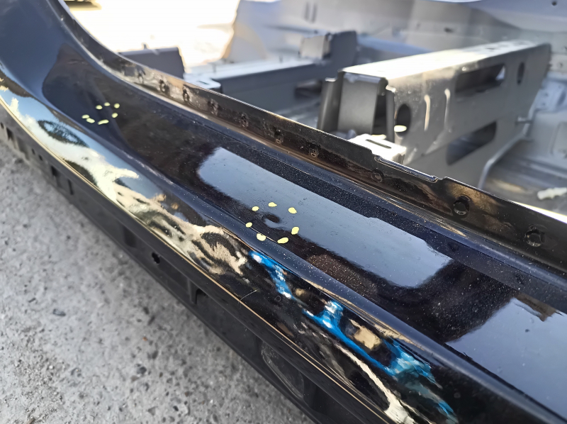 Volvo XC90 16-23 front right quarter panel on the body, black, bumps