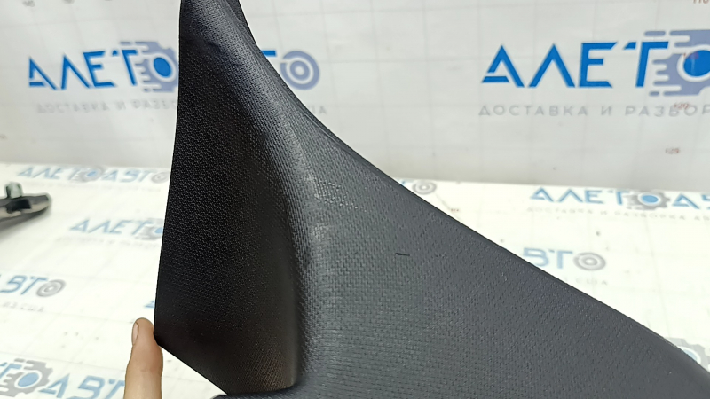 Right upper arch trim for BMW 4 Series F36 15-20 Gran Coupe, black, SCHWARZ, scratches