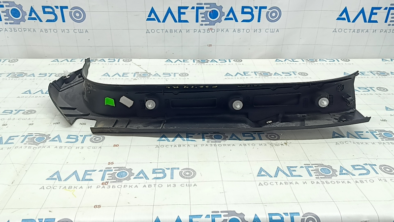 Left trunk door trim for BMW 4 Series F36 15-20 Gran Coupe, black, SCHWARZ, dent, scratch, needs cleaning