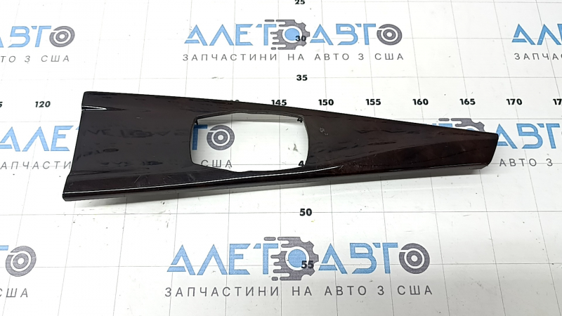 Center console trim for the multimedia joystick for BMW 4 Series F32/33/36 14-20 wood grain, scratches