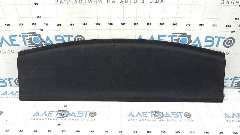 Rear shelf BMW 4 F36 15-20 Gran Coupe, front part, black, worn, tears, faded, needs cleaning