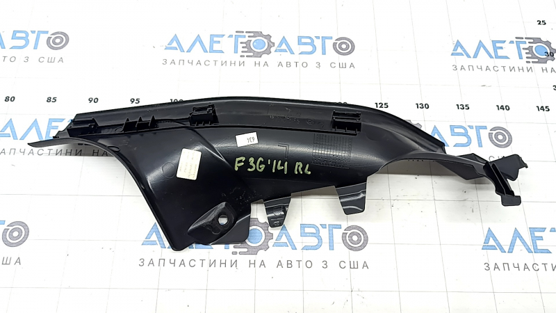 Door sill trim rear left inner BMW 4 F36 15-20 Gran Coupe, black