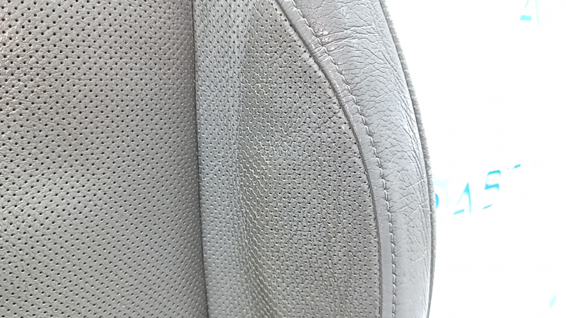 Driver's seat lower trim for Audi A5 F5 18-19, 5D leather, gray with perforation, with knee support, Sport, for cleaning