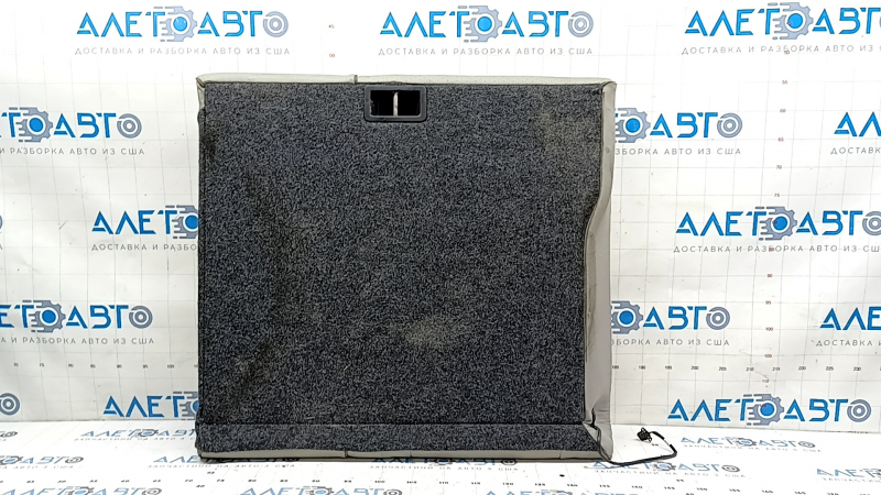 Rear row of seats, upper part, right, VW Passat b8 16-19 USA, gray leather, with armrest, dry-cleanable
