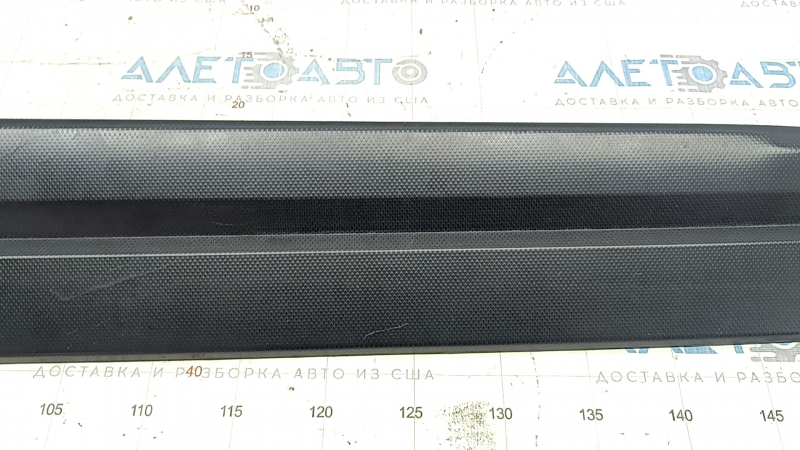 Lower front left door trim Subaru Forester 19-24 SK black, scratches, dented