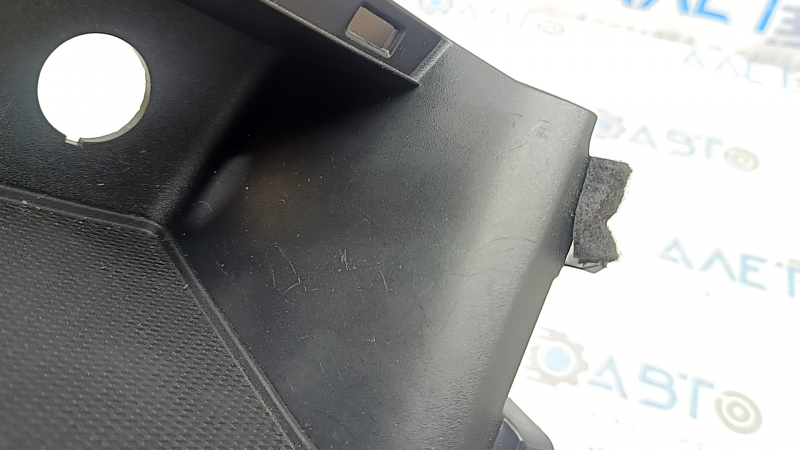 Subaru Forester 19-24 SK center console pocket, black, 2-piece, scratches
