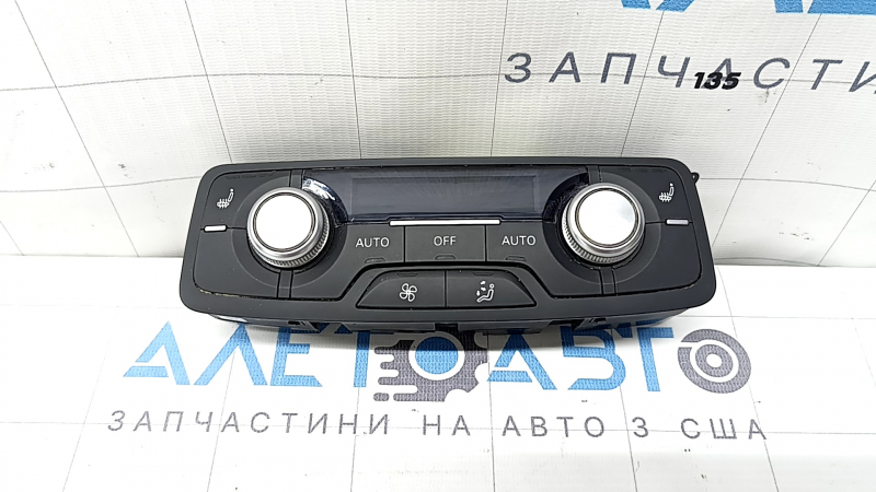 Audi A6 C7 16-18 rear climate control with 4 heating zones, scratches, chips