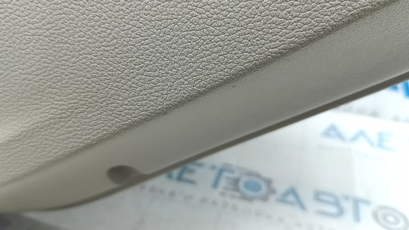 Rear left door panel for Ford C-max MK2 2013-2018, beige with beige plastic insert, beige leather armrest, with a tweeter, with a handle, scratches