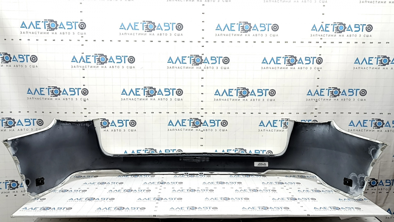 Bare rear bumper for Mercedes GLC 300 20-22 with parking sensors and Park Assist, white