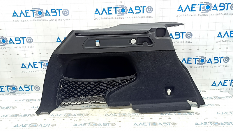 Left arch trim for Mercedes GLC 20-22 under electric door, black, with plugs, scratches