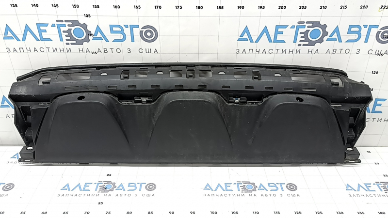 Lower rear bumper lip trim for Mercedes GLC 300 20-22, structured for parking sensors without a towbar, bumpers