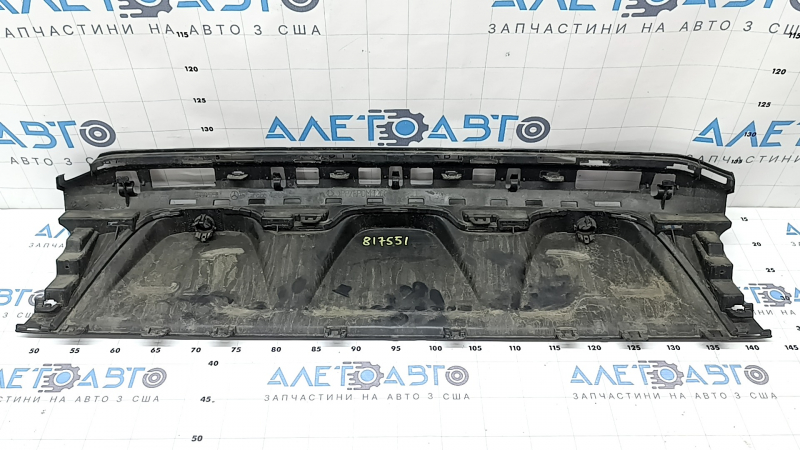 Lower rear bumper lip trim for Mercedes GLC 300 20-22, structured for parking sensors without a towbar, bumpers