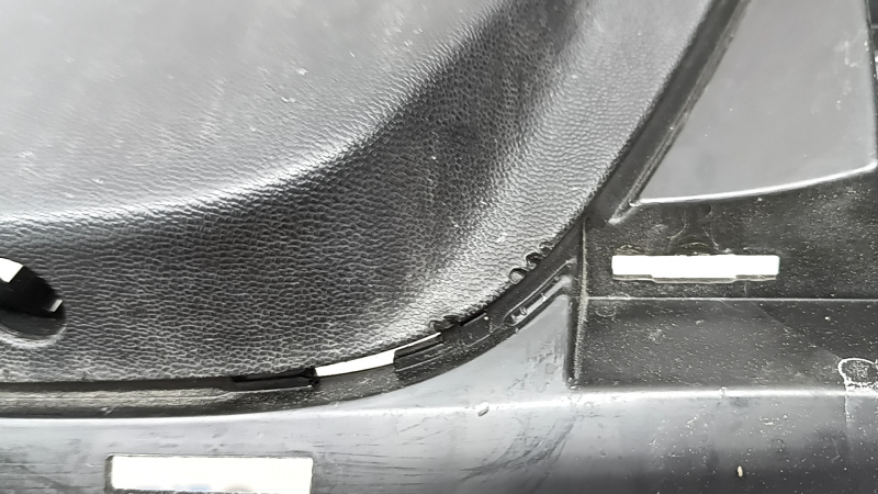 Lower rear bumper lip trim for Mercedes GLC 300 20-22, structured for parking sensors without a towbar, bumpers