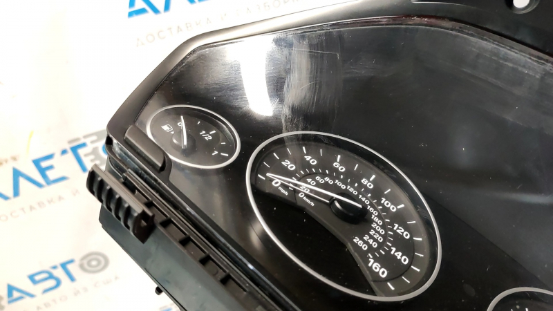 Instrument cluster BMW 3 F30 12-18 without projection 73k, for polishing, glass fogged up inside