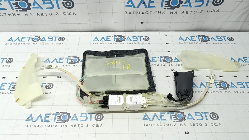 Lumbar and lateral support for the passenger seat BMW 5 G30 17-22 with pump