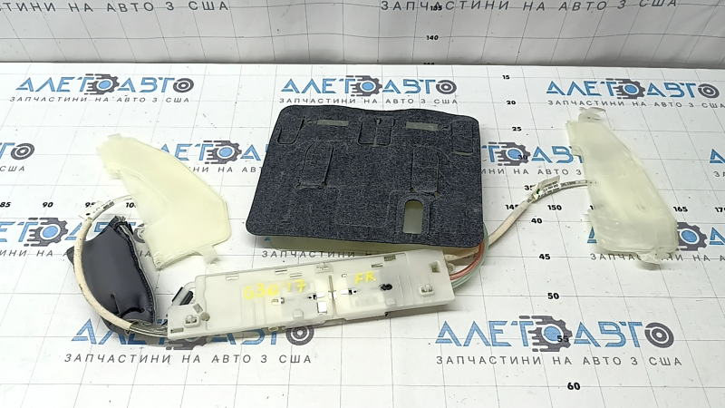 Lumbar and lateral support for the passenger seat BMW 5 G30 17-22 with pump